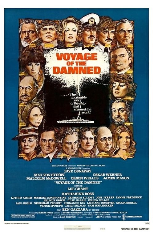 L'affiche du film Voyage of the Damned