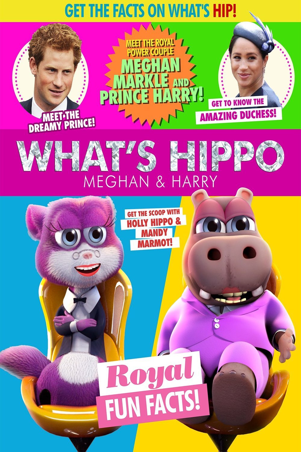 L'affiche du film What's Hippo: Meghan and Harry