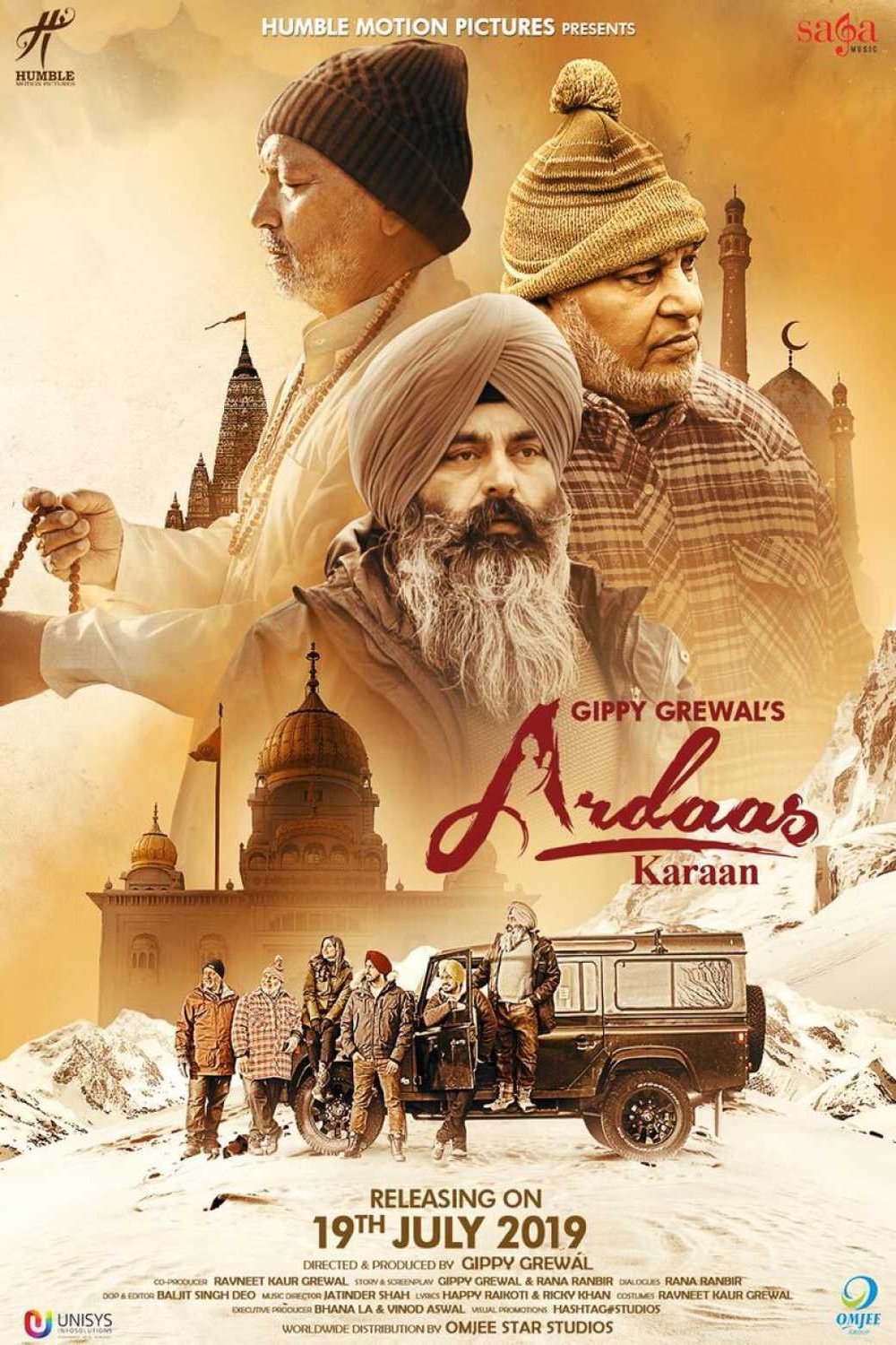 L'affiche originale du film Ardaas Karaan en Penjabi