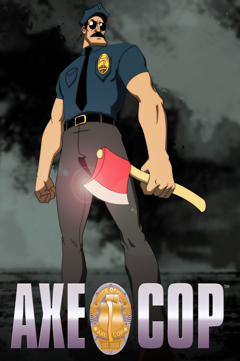 L'affiche du film Axe Cop