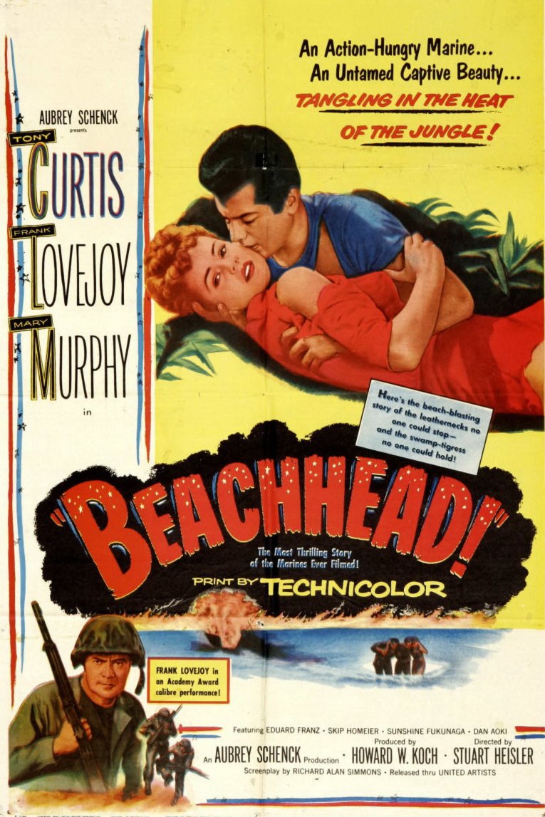 L'affiche du film Beachhead