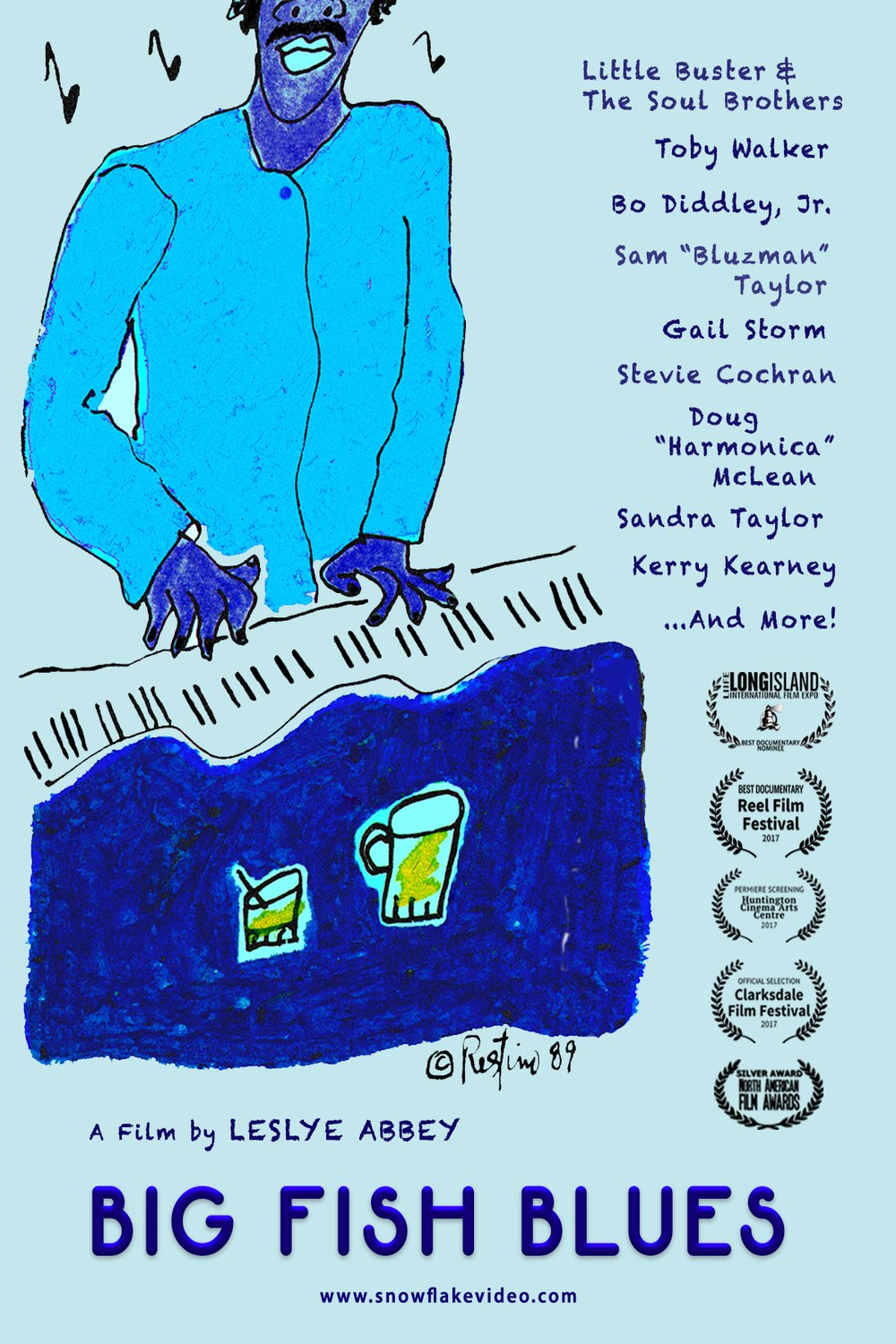 Poster of the movie Big Fish Blues [2017]