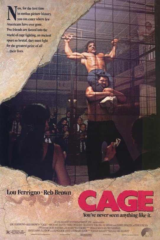L'affiche du film Cage