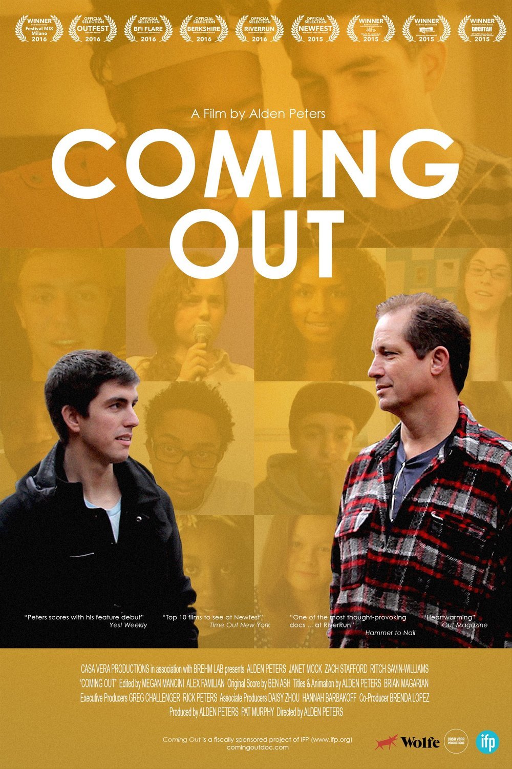 L'affiche du film Coming Out