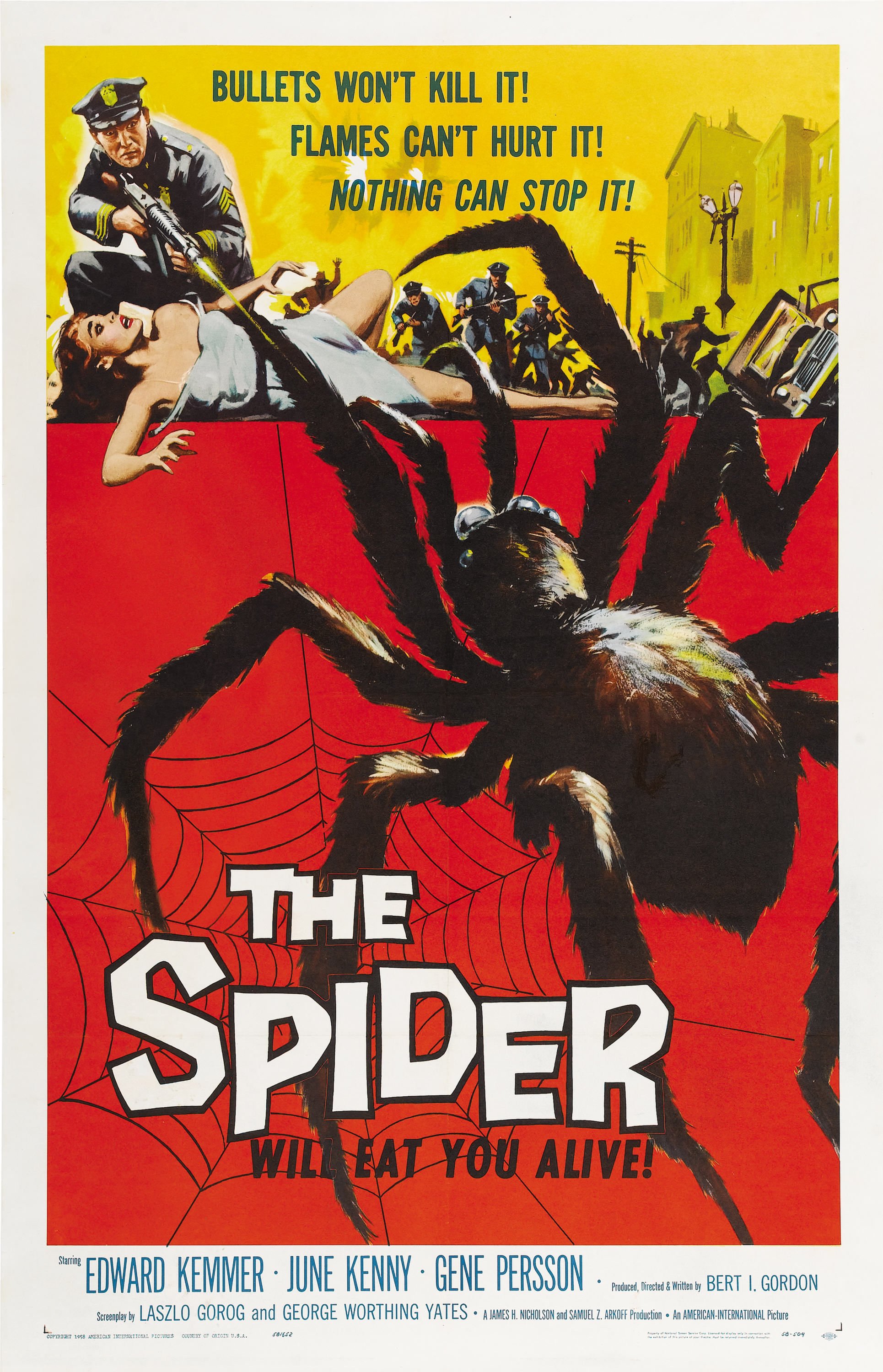 Poster of the movie Earth vs. the Spider [1958]