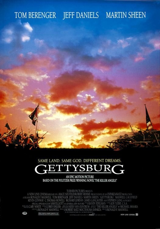 L'affiche du film Gettysburg [1993]