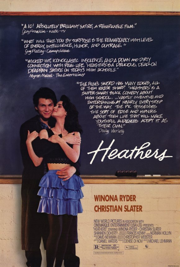 L'affiche du film Heathers