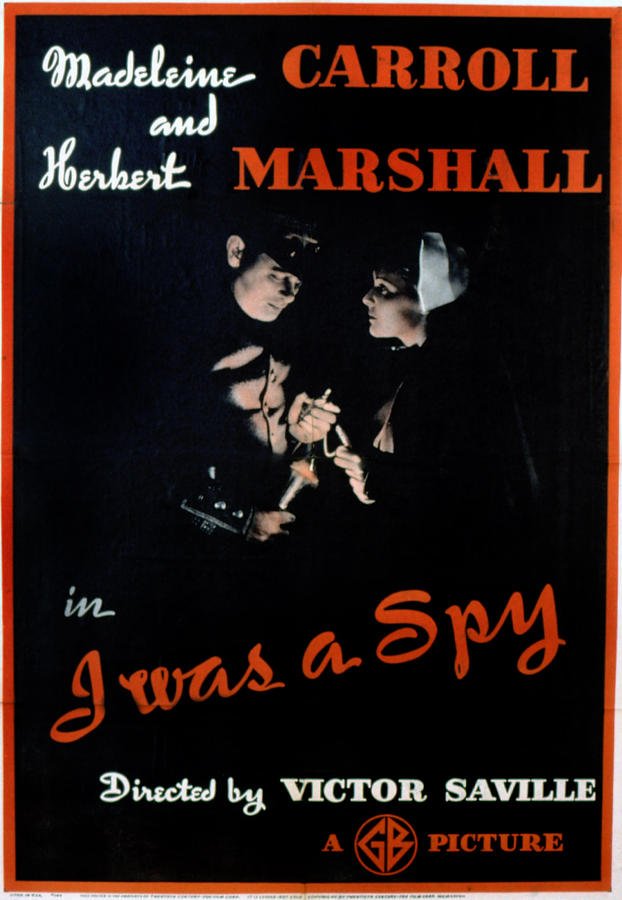 L'affiche du film I Was a Spy