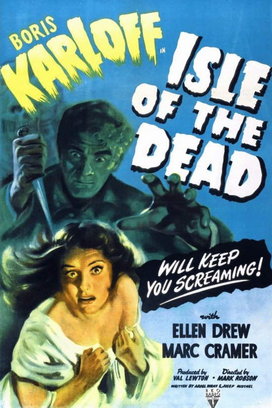 L'affiche du film Isle of the Dead