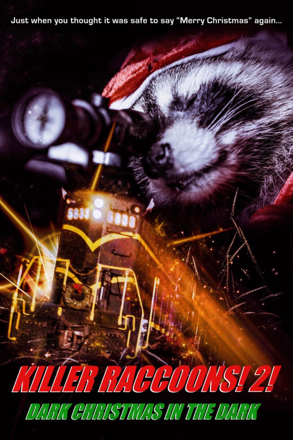 Poster of the movie Killer Raccoons 2: Dark Christmas in the Dark