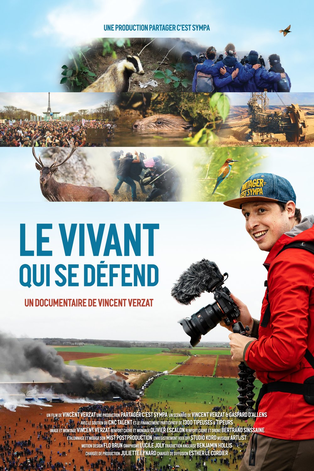 L'affiche du film Le Vivant qui se défend