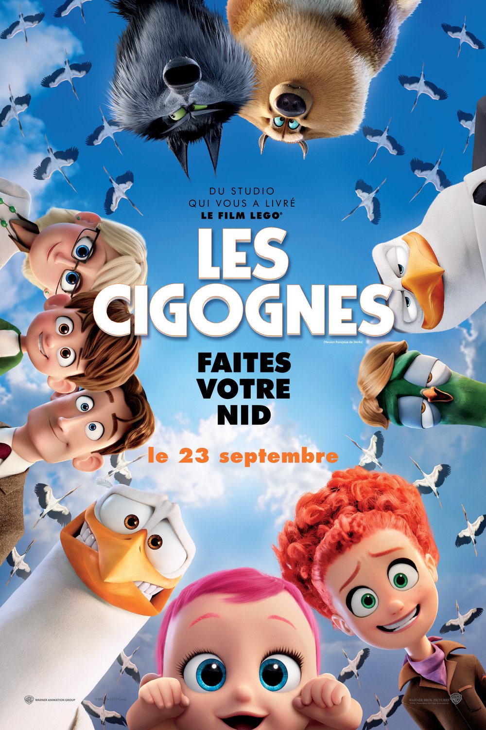 Les Cigognes (2016) by Nicholas Stoller, Doug Sweetland