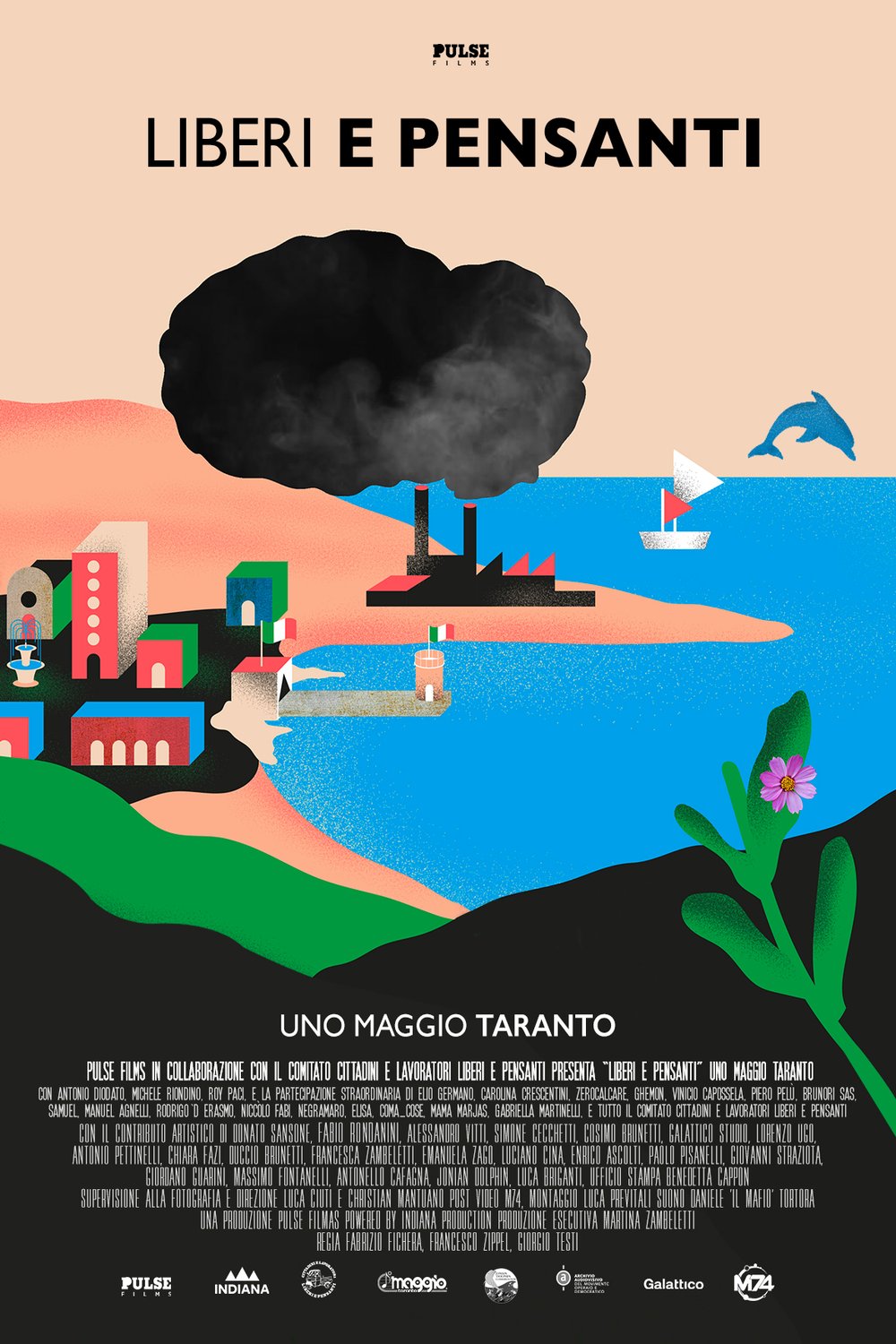 L'affiche du film Liberi e Pensanti. Uno Maggio Taranto