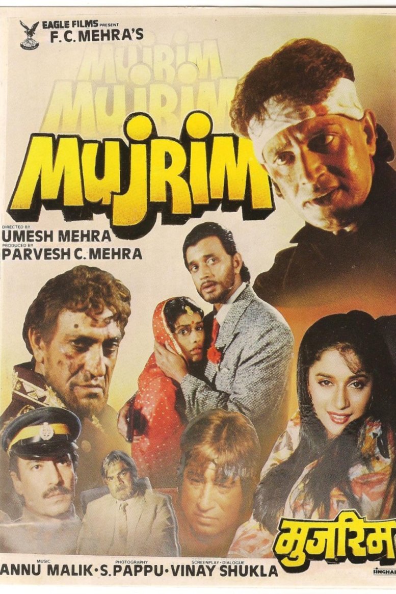 L'affiche originale du film Criminal en Hindi