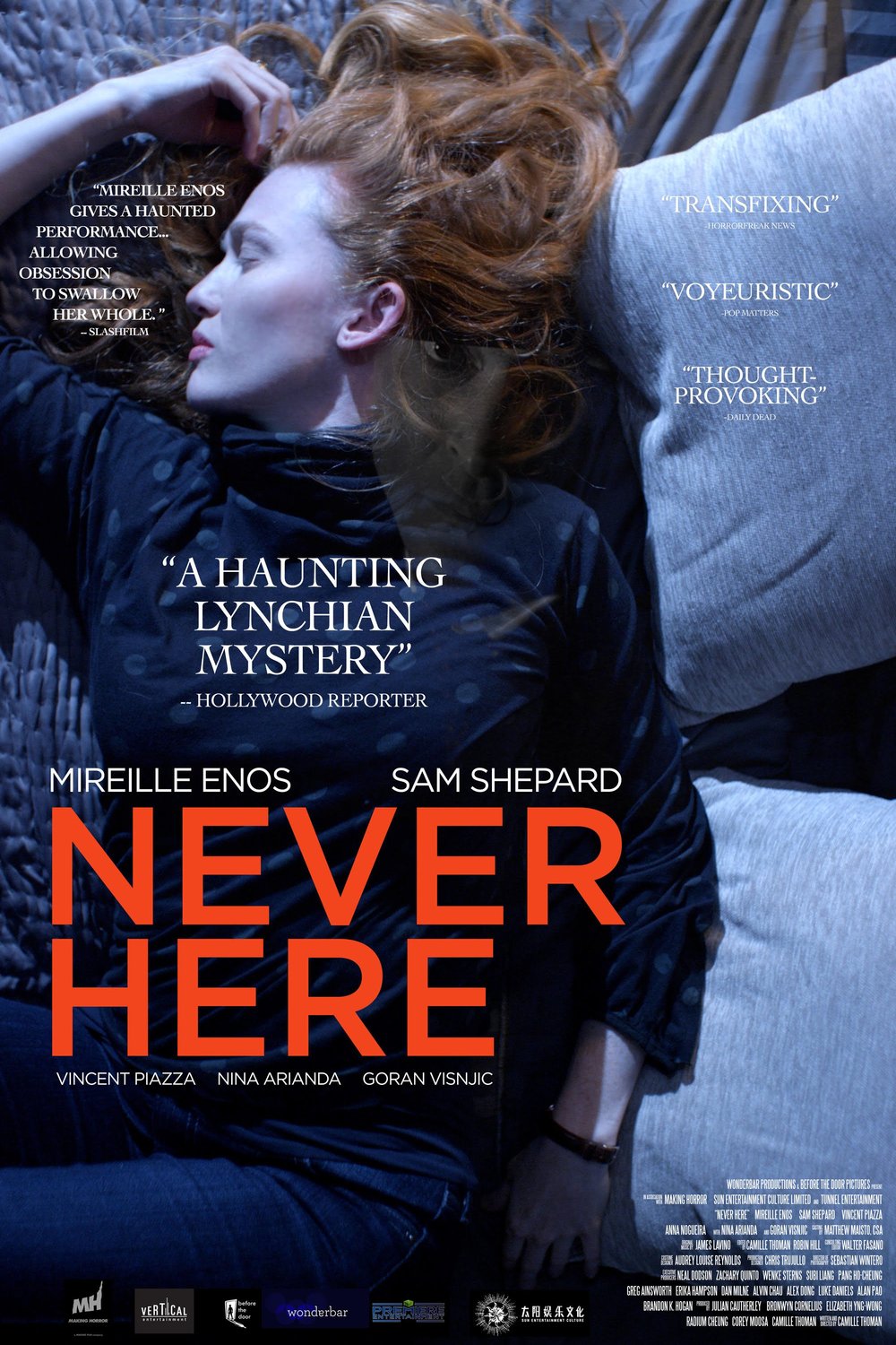 L'affiche du film Never Here