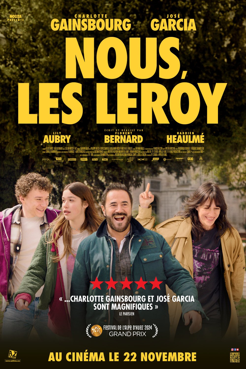 L'affiche du film Nous, les Leroy