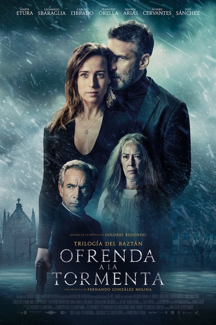 L'affiche originale du film Offering to the Storm en espagnol