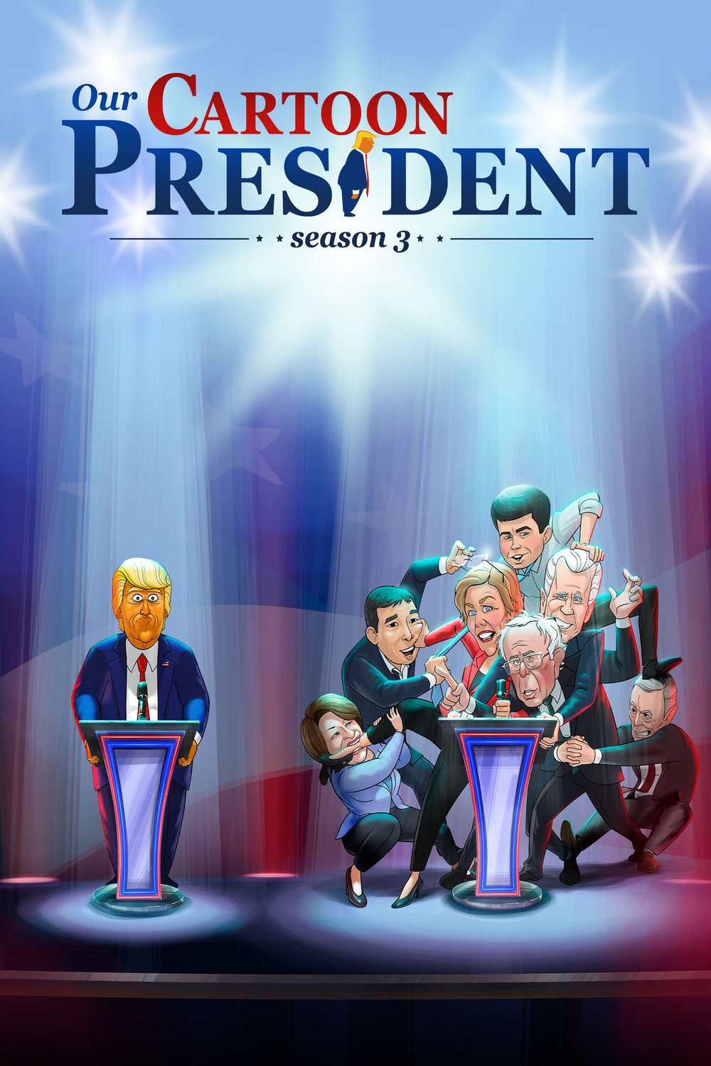 L'affiche du film Our Cartoon President