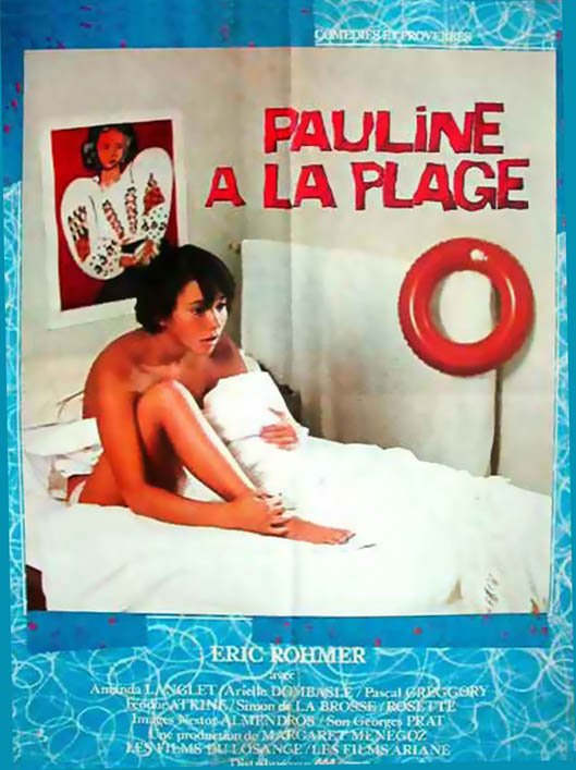 L'affiche du film Pauline à la plage
