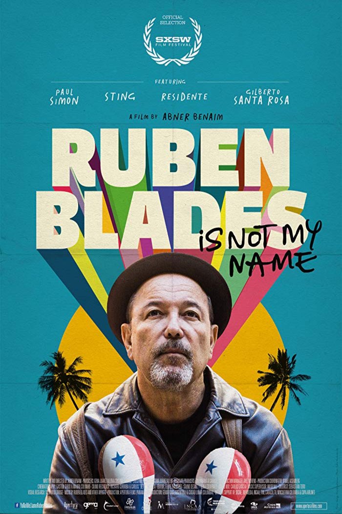 L'affiche originale du film Ruben Blades Is Not My Name en espagnol