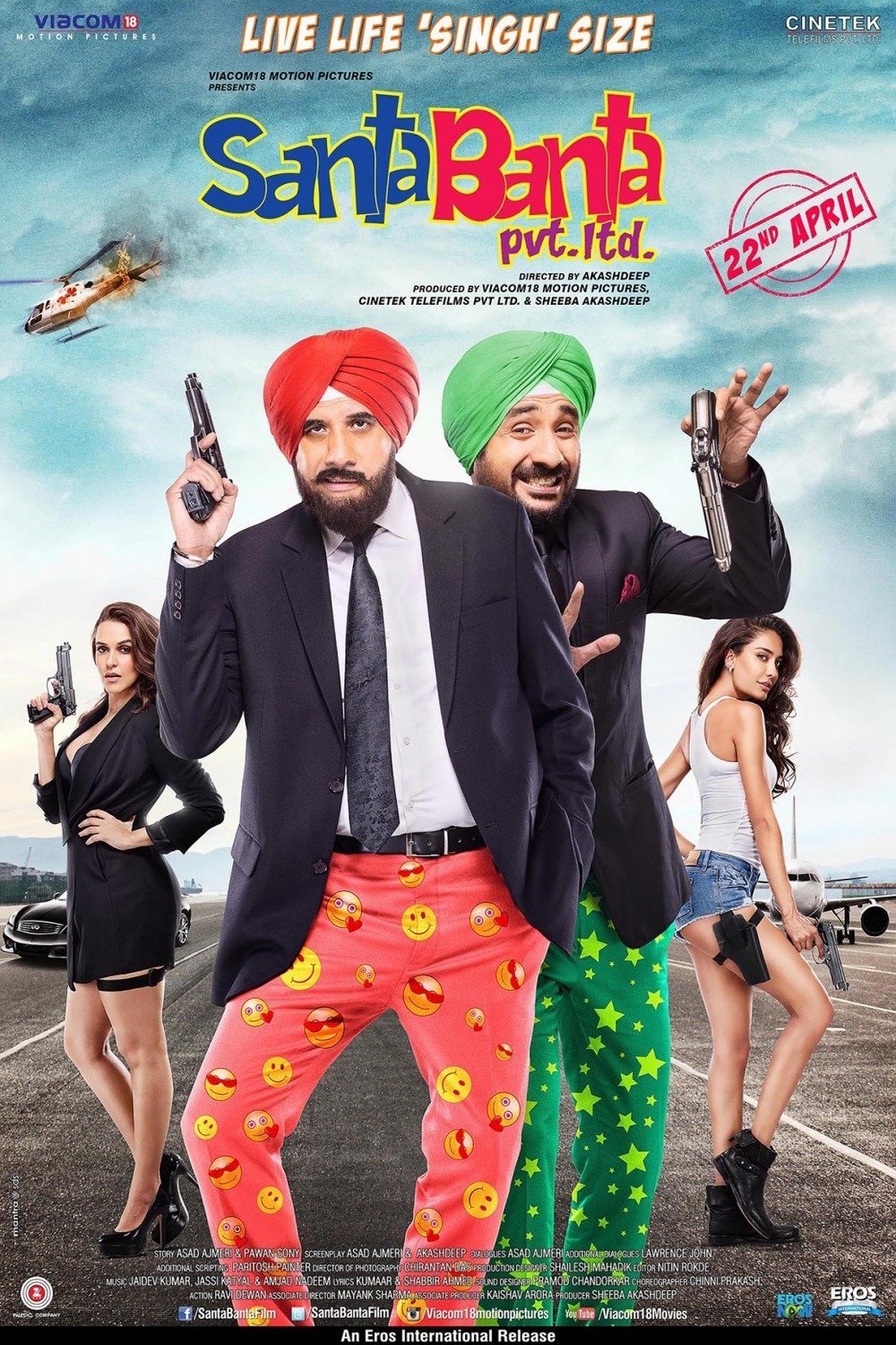L'affiche du film Santa Banta Pvt Ltd