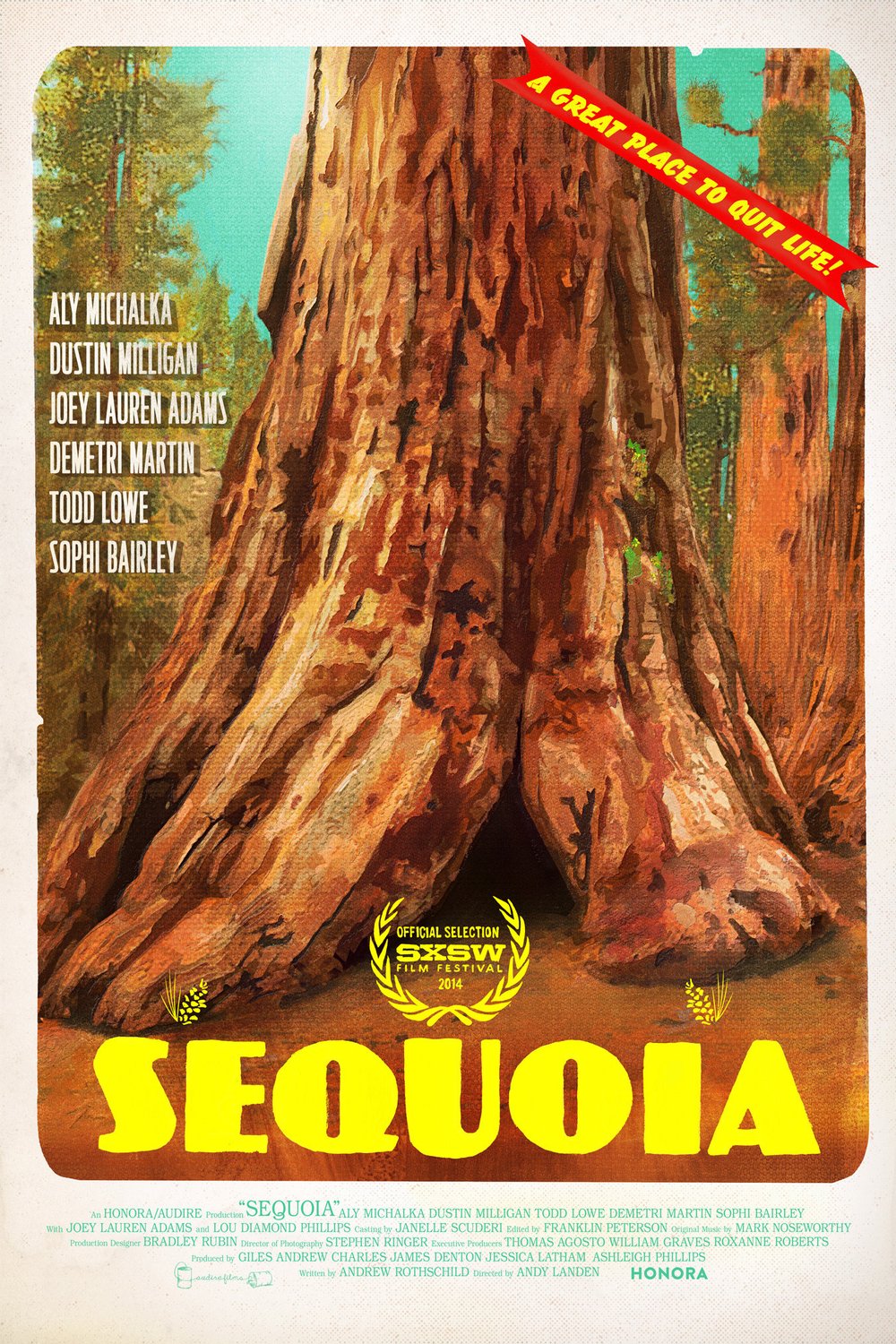 L'affiche du film Sequoia