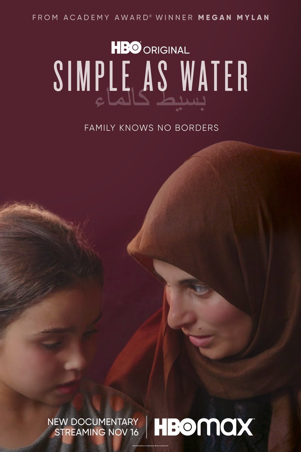 L'affiche du film Simple as Water