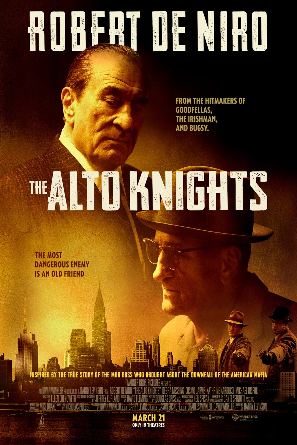 L'affiche du film The Alto Knights [2025]