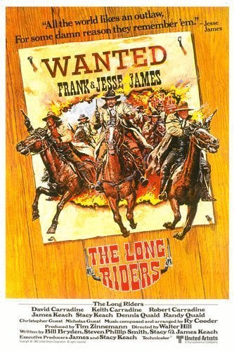 L'affiche du film The Long Riders