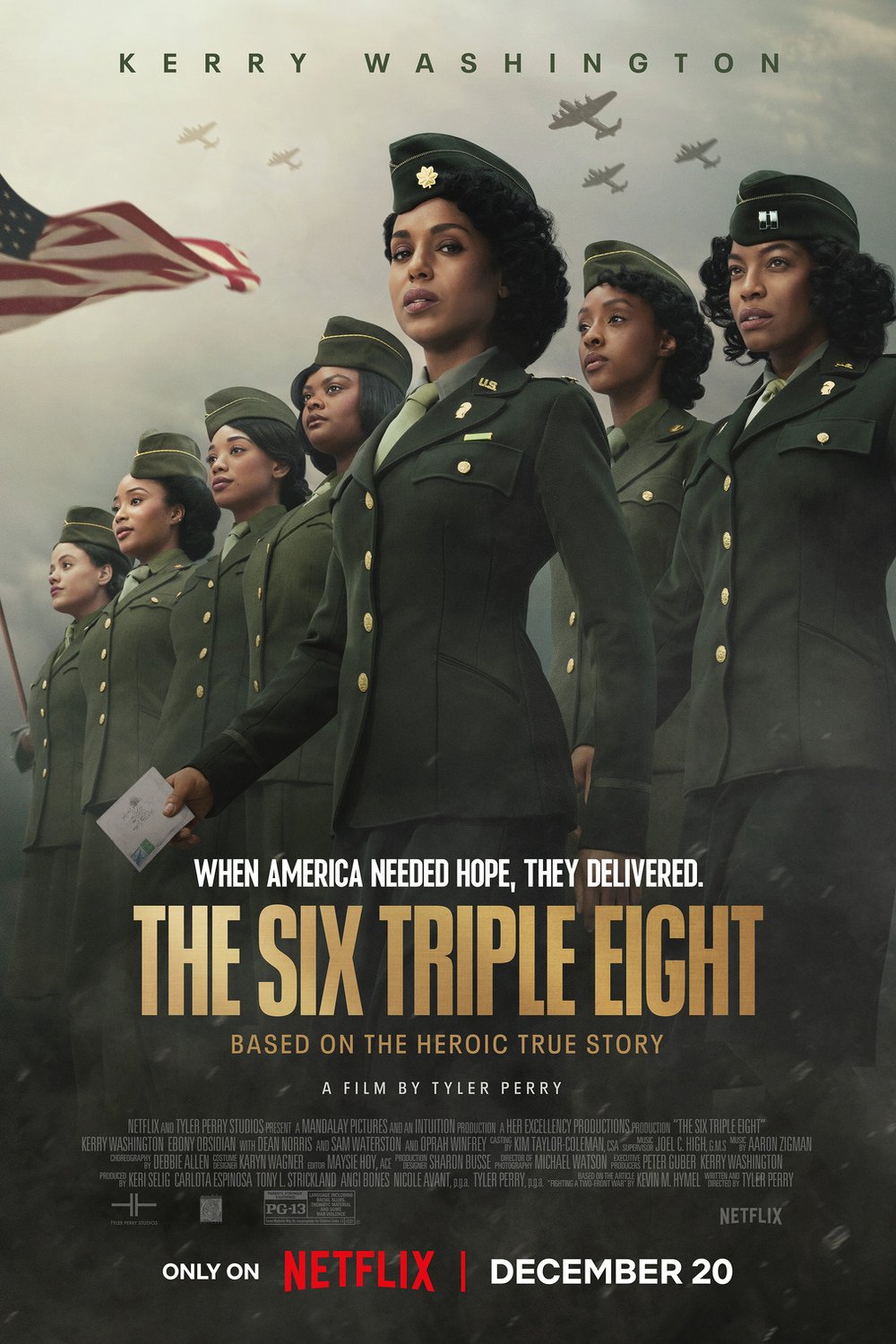 L'affiche du film The Six Triple Eight