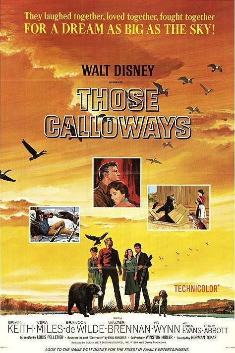 L'affiche originale du film Those Calloways en anglais