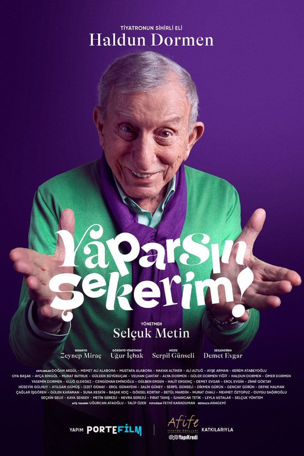 Turkish poster of the movie Yaparsin Sekerim!
