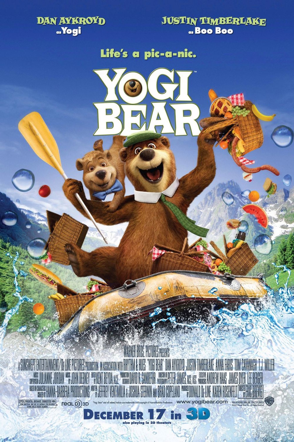 L'affiche du film Yogi Bear