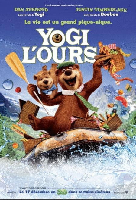 L'affiche du film Yogi l'ours