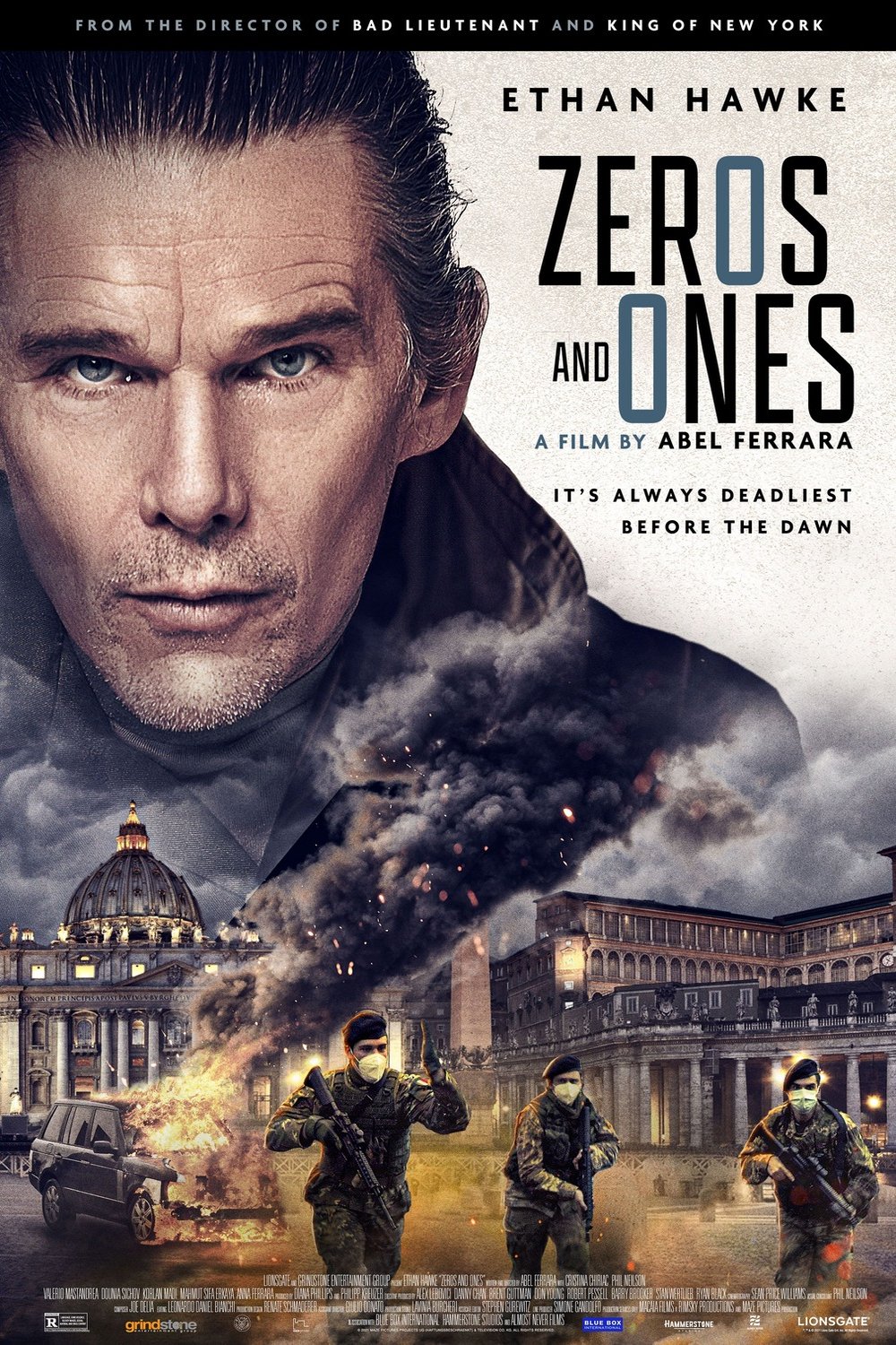 Poster of the movie Zeros and Ones [2021]