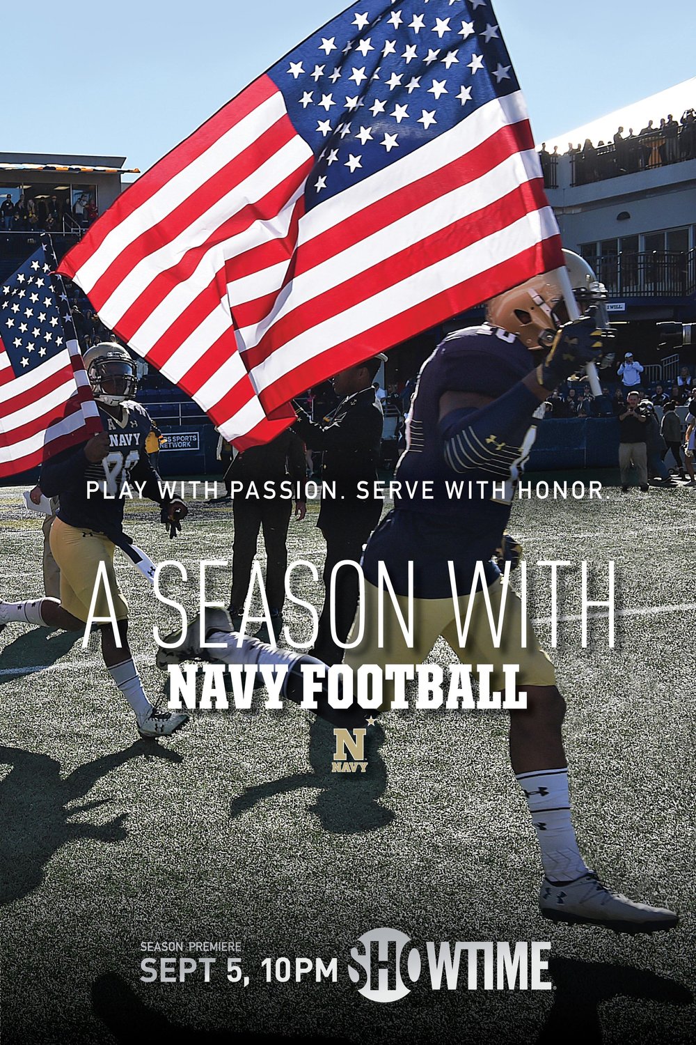 L'affiche du film A Season with Navy Football