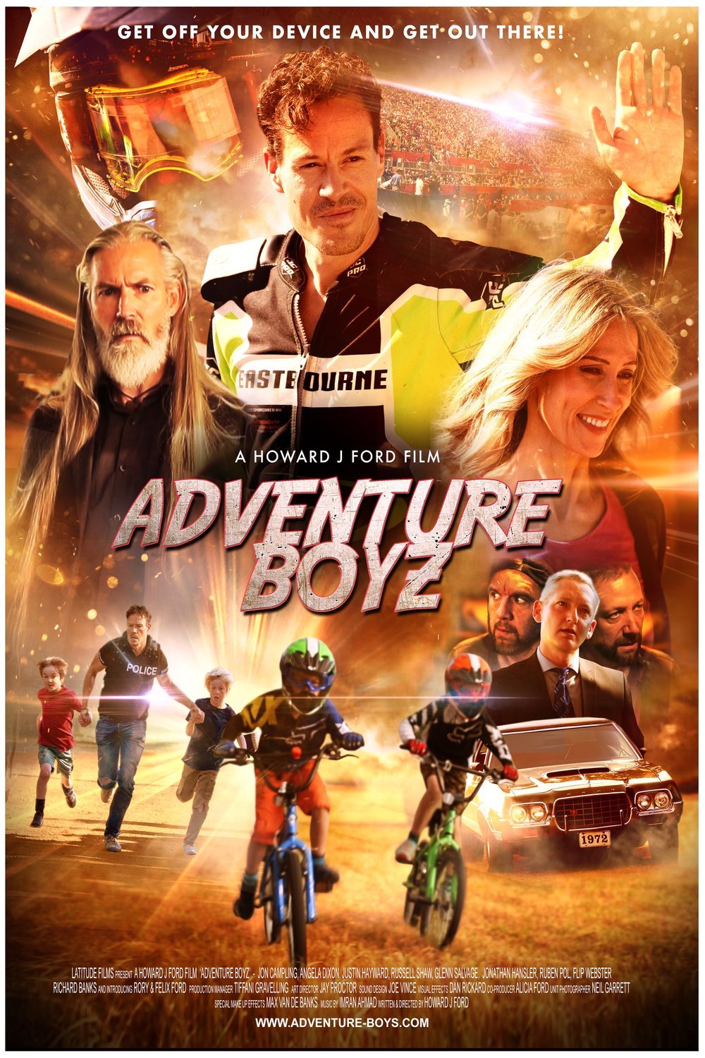 L'affiche du film Adventure Boyz