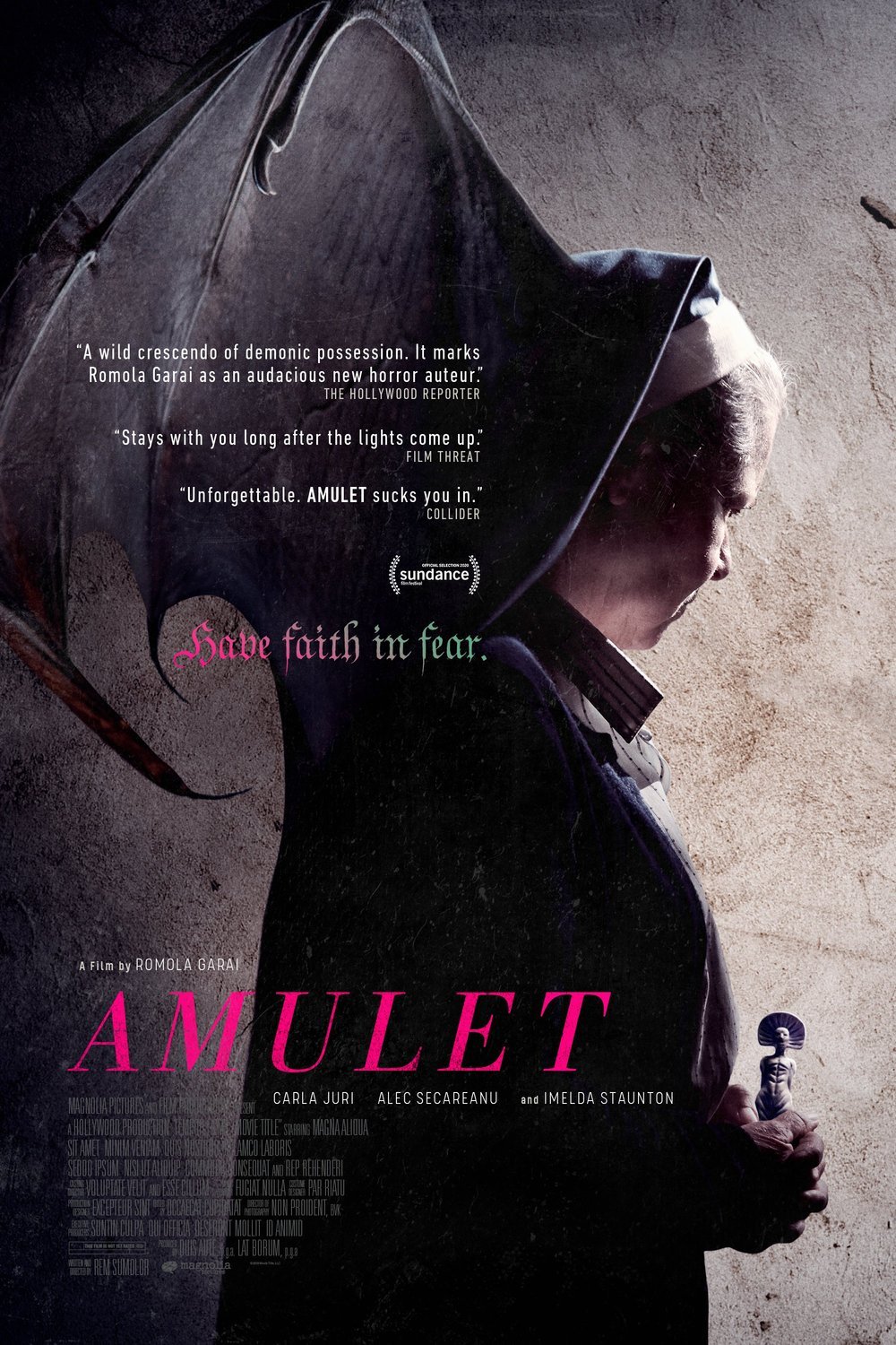 L'affiche du film Amulet