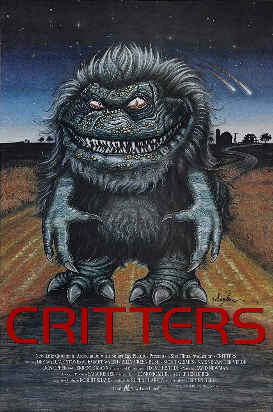 L'affiche du film Critters [1986]