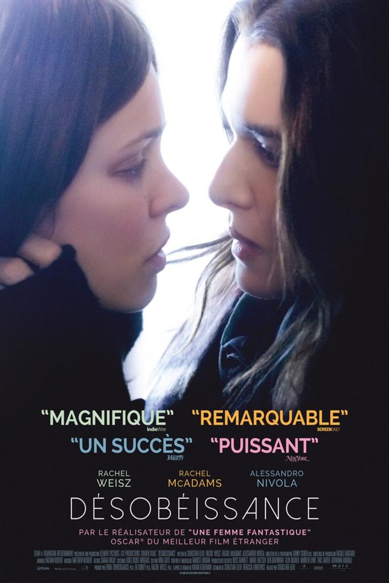 Poster of the movie Désobéissance