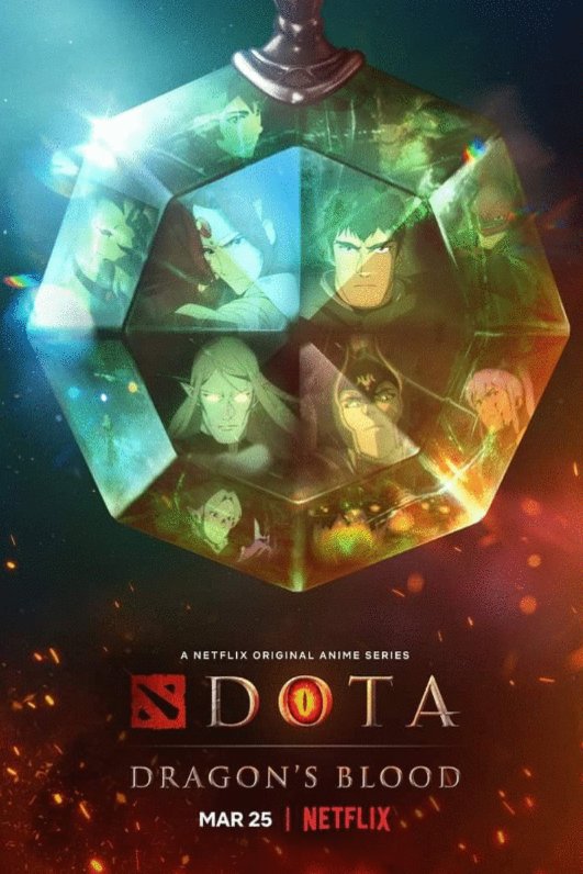L'affiche du film Dota: Dragon's Blood [2021]