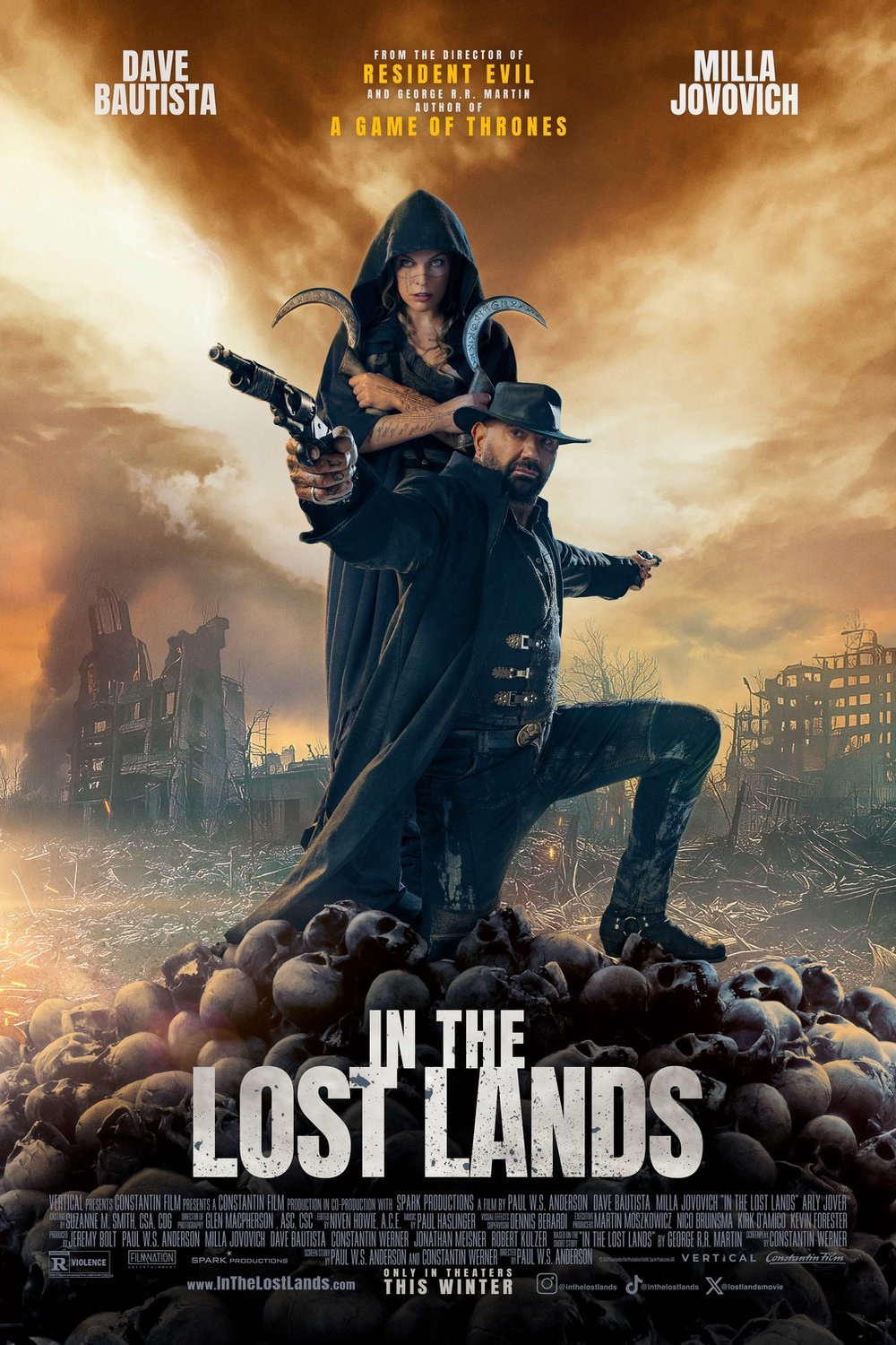 L'affiche du film In the Lost Lands [2025]