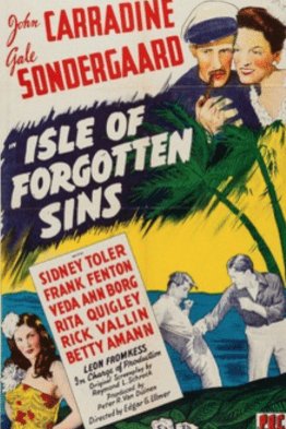 L'affiche du film Isle of Forgotten Sins