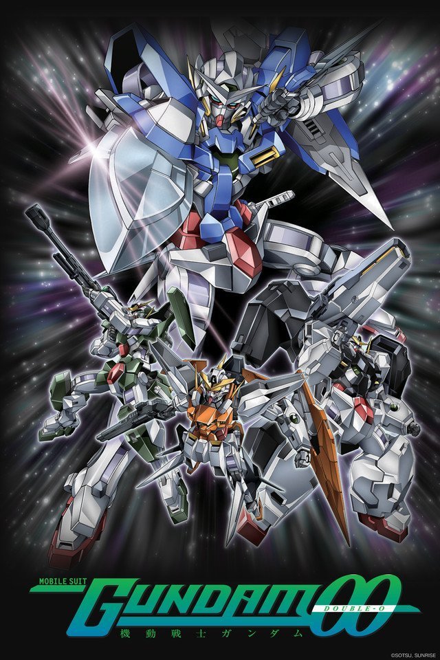 Japanese poster of the movie Kidô Senshi Gundam 00