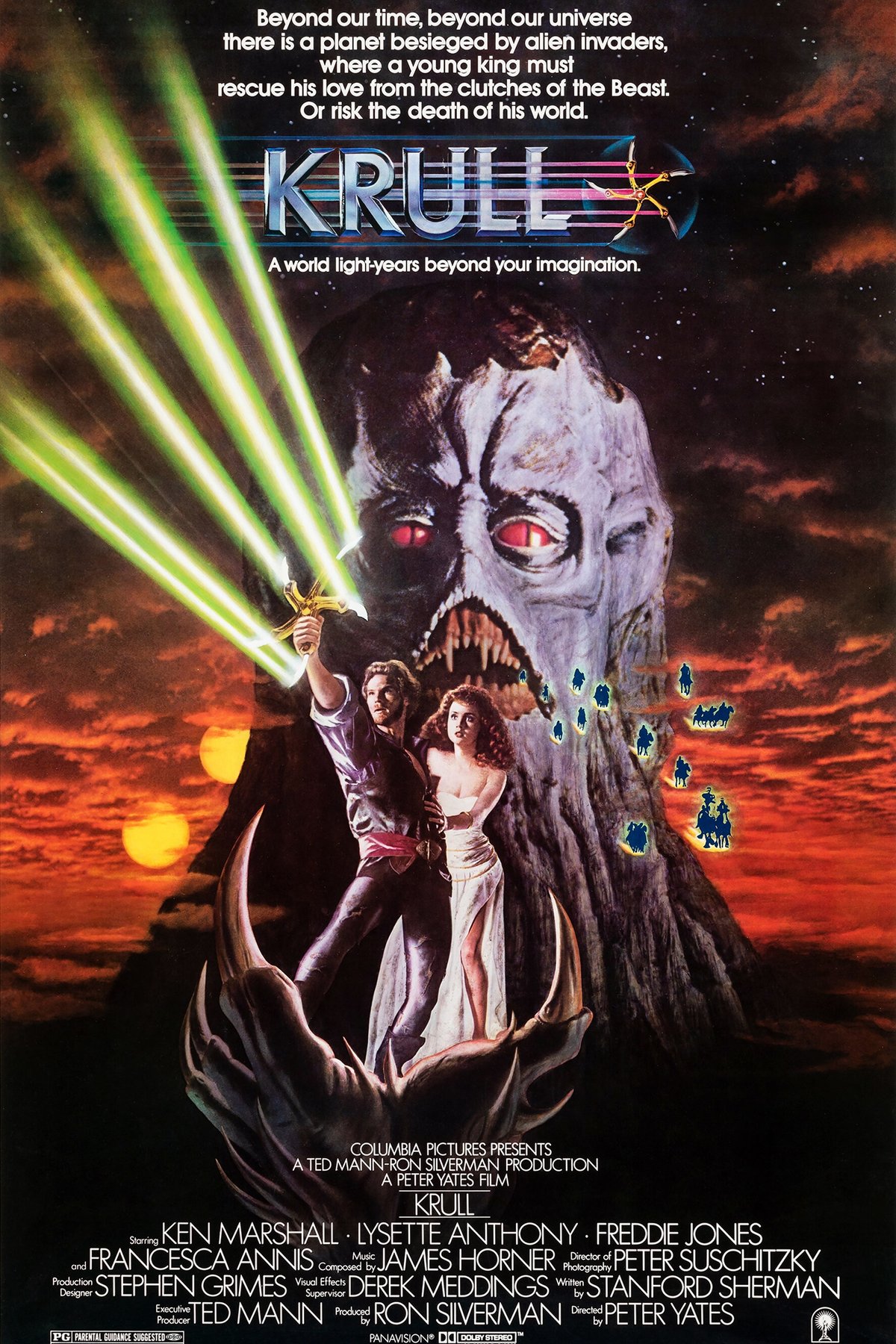 L'affiche du film Krull [1983]