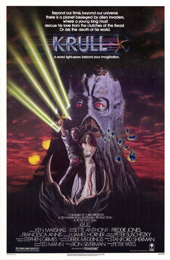 L'affiche du film Krull