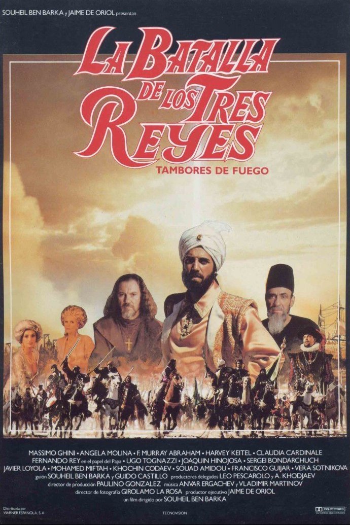 L'affiche originale du film La batalla de los Tres Reyes en espagnol