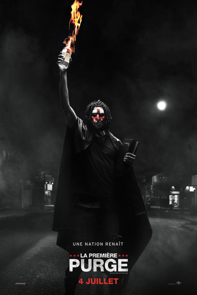 L'affiche du film La Première purge