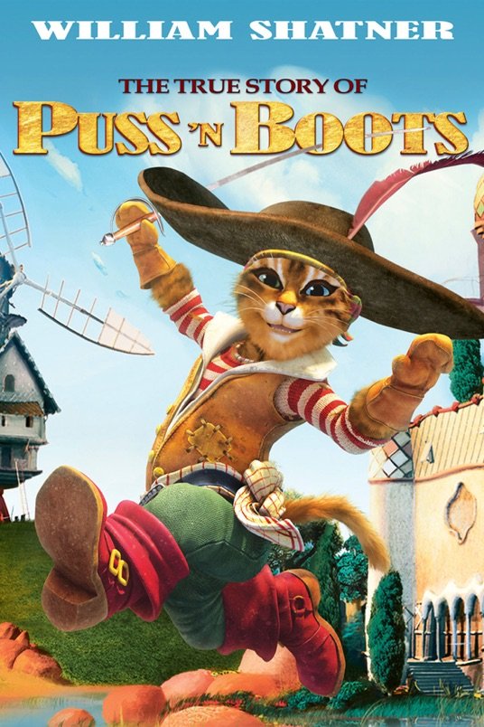 L'affiche du film La véritable histoire du Chat Botté