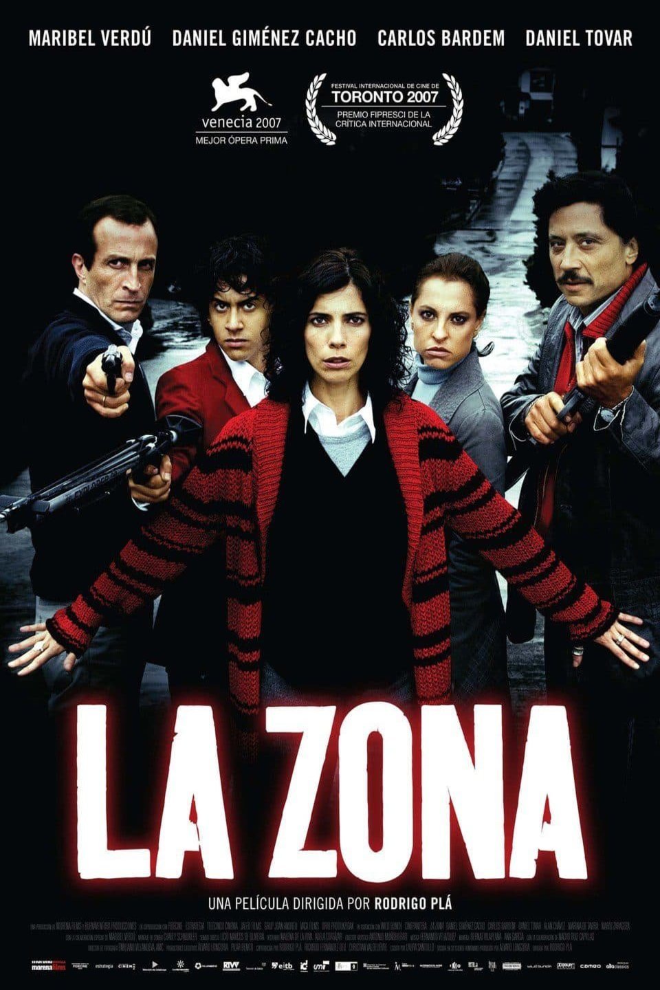Spanish poster of the movie La zona